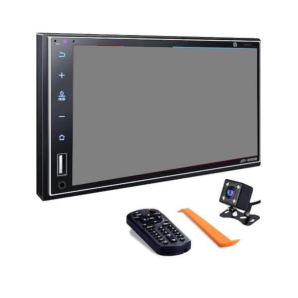 Double Din Car Stereo 7 in. Full HD Touchscreen Bluetooth Wireless Apple Carplay Android Auto Backup Camera