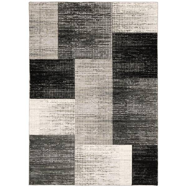 Home Decorators Collection Paramount Gray 10 Ft X 12 Plaid Area Rug 564415 - Home Depot Home Decorators Rugs