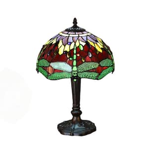 Platrise 14 in. 1-Light Indoor Multi-Color Finish Table Lamp