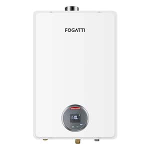 InstaGas Comfort CF170W 7.5 GPM 170,000 BTU Residential Natural Gas Tankless Water Heater, Indoor White
