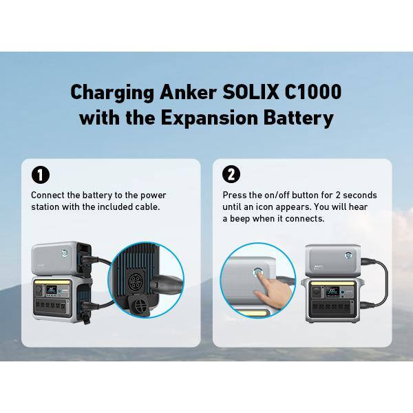Anker SOLIX C1000 PowerStation 1056Wh / 1800W