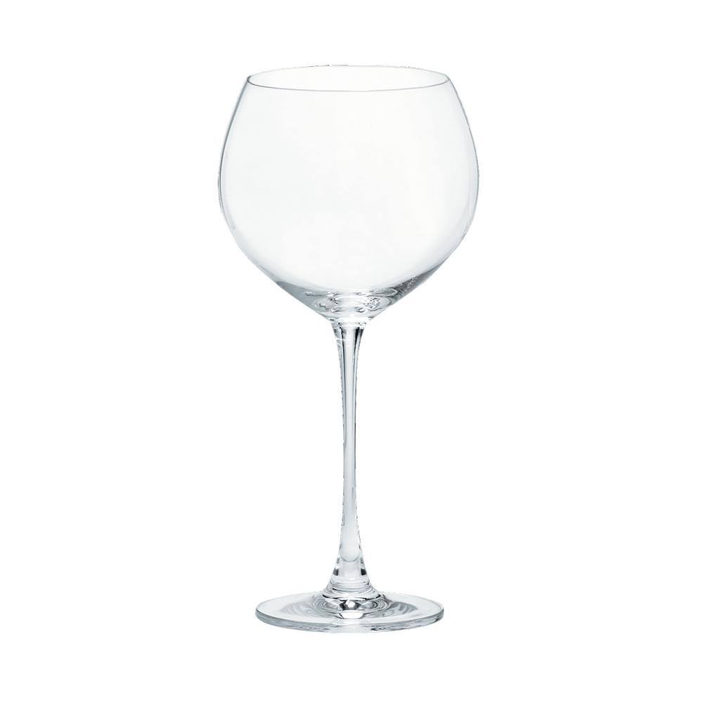 Elegant Clear Crystal Beaujolais Wine Glass Set