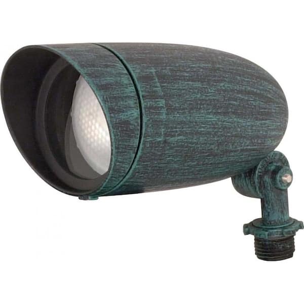 SATCO Nuvo Antique Verdi Hardwired No Bulbs Included Landscape Flood Light