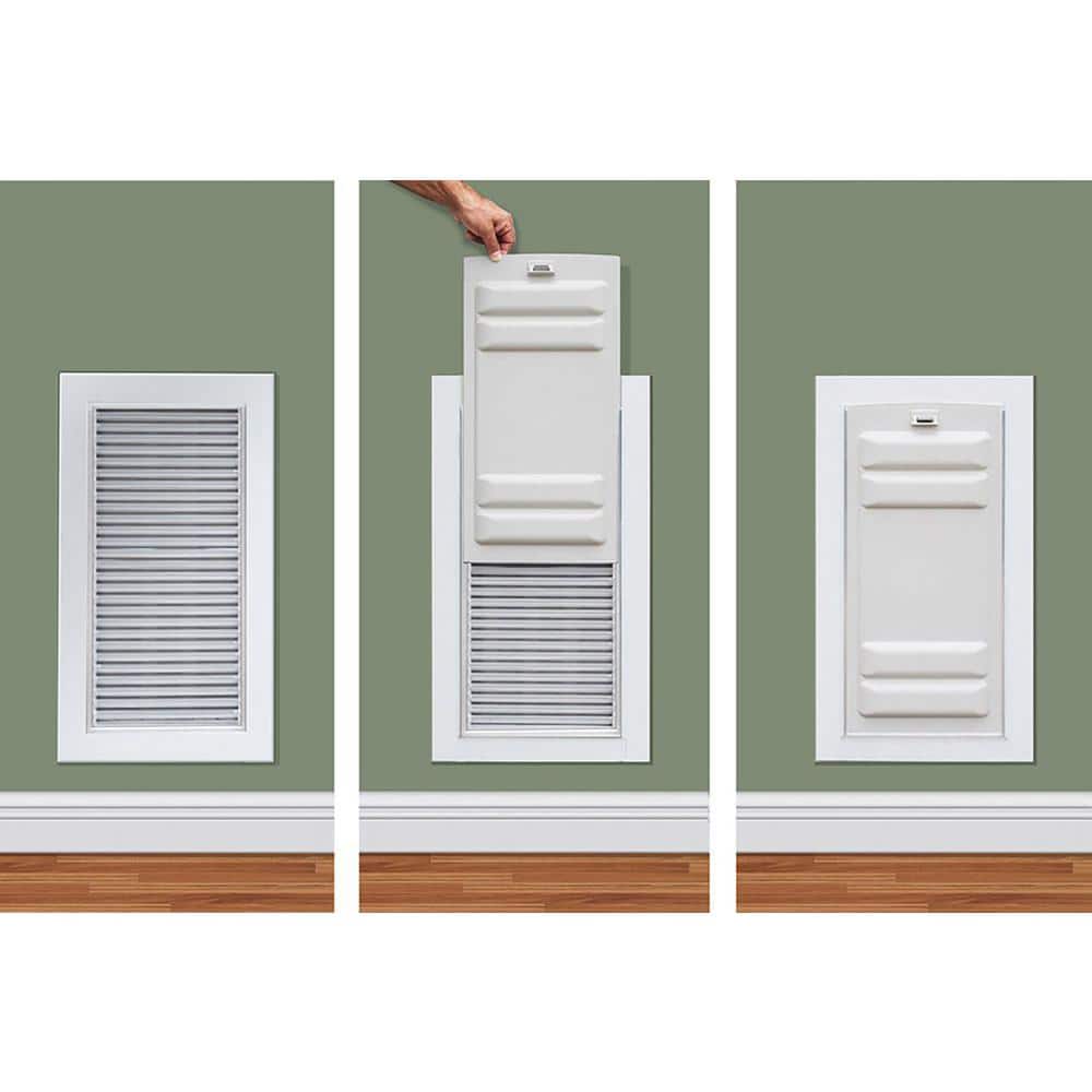 Small Aluminum Frame Pet Door with Magnetic Lock