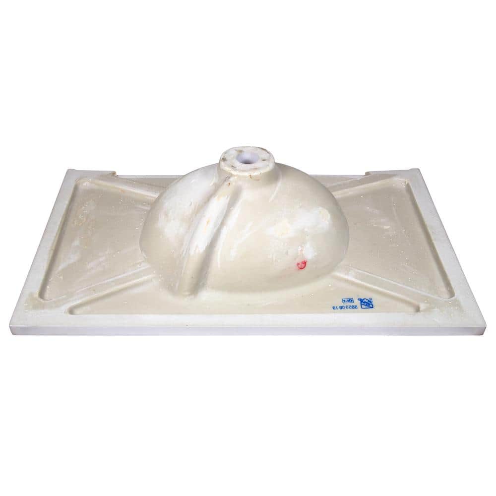 Solid White Cultured Marble Vanity Top with Backsplash, 31-inch