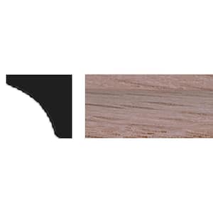 3/8 in. x 3/8 in. x 48 in. Red Oak Cove Moulding