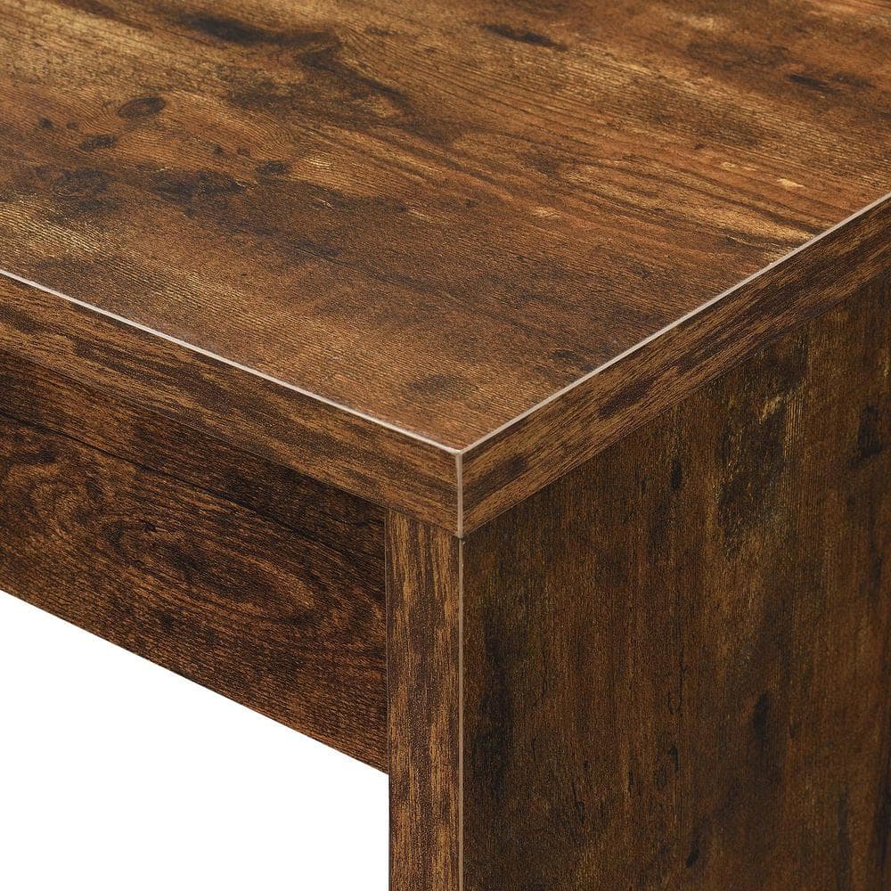 Barnwood 48'' Wood Console Table with Storage