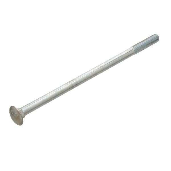 Everbilt 3/8 in. x 9 in. Zinc Carriage Bolt (10-Pack)