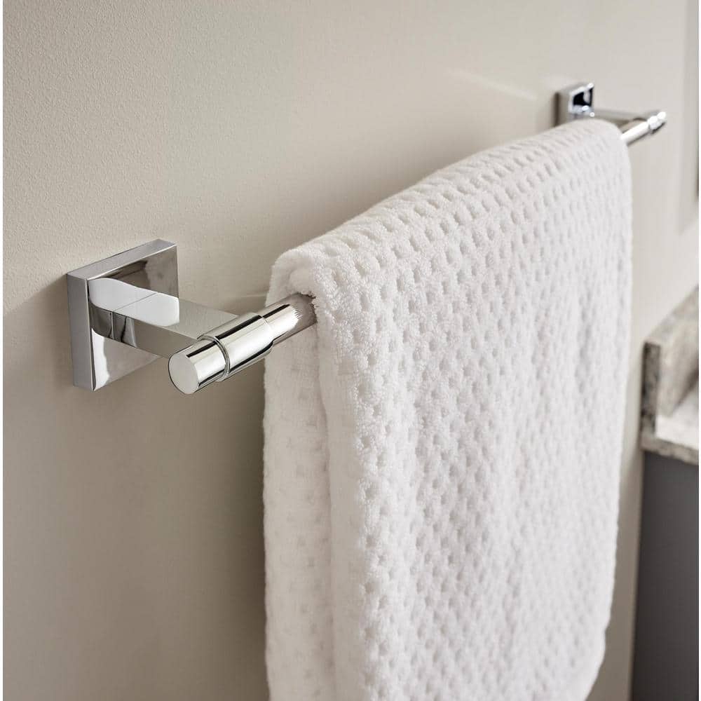 Polished Chrome 3-Piece Bathroom Hardware Set