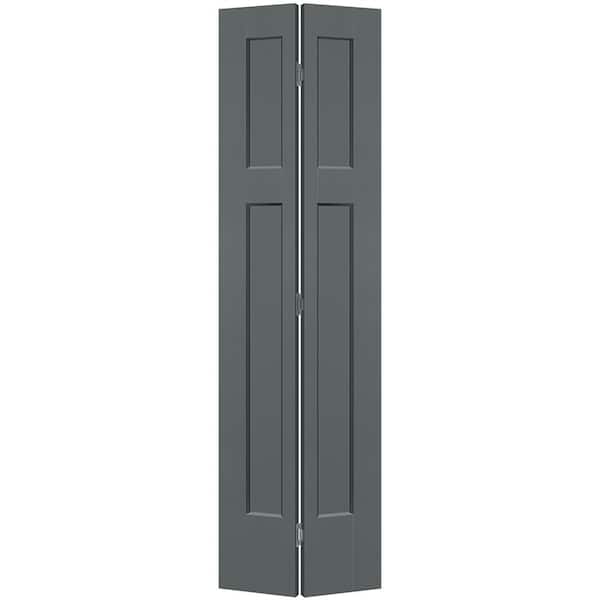 Masonite 24 in. x 80 in. 3-Panel Winslow Hollow Core Cordite Molded Composite Bi-Fold Door