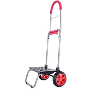 Trolley Dolly MM Personal Steel Dolly Handtruck Cart Hardware Garden Utilty in Red