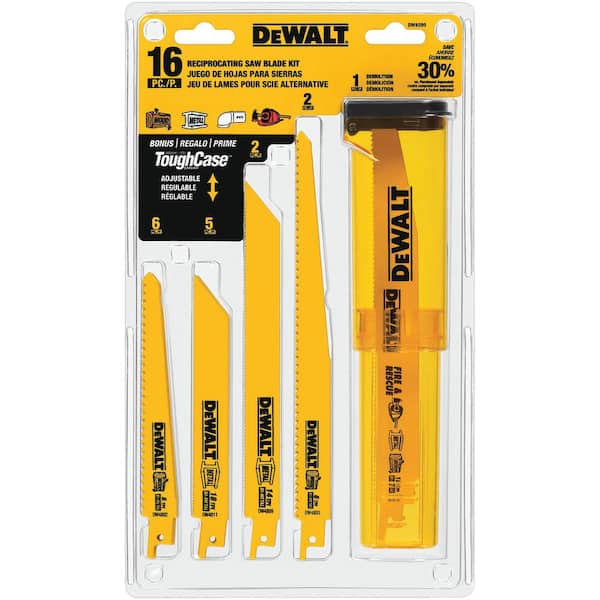 20-Volt MAX Lithium Ion Cordless Reciprocating Saw (Tool-Only) w/ Bonus Bi-Metal Reciprocating Saw Blade Set (16-Piece) 20-Volt MAX Lithium Ion Cordless Reciprocating Saw (Tool-Only) w/ Bonus Bi-Metal Reciprocating Saw Blade Set (16-Piece)