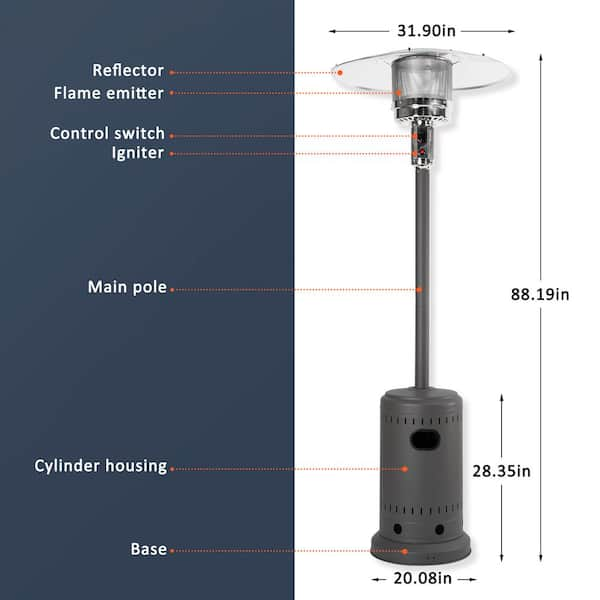 nuwave propane heater