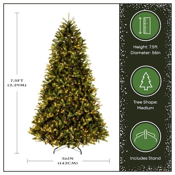 National Tree Company 7-1/2 ft. Feel Real Jersey Fraser Medium Fir