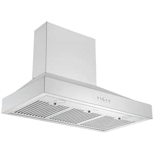 36" Pro Series Wall-Mounted Pyramid Range Hood in Stainless Steel