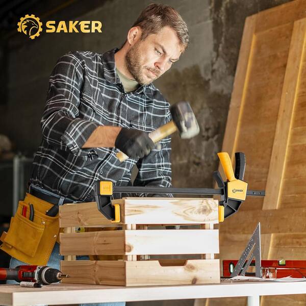 Saker Bar Clamps Sets for Woodworking, 60/90/120 Multi