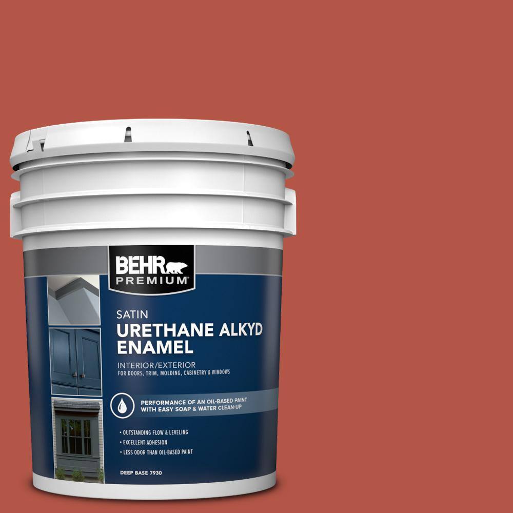 5 gal. #T17-18 Hot and Spicy Urethane Alkyd Satin Enamel Interior/Exterior Paint price history on PriceWatchPro