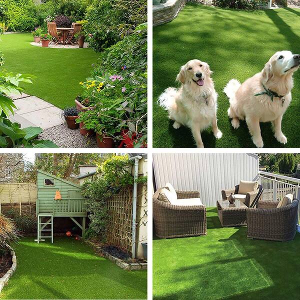 【2個セット 新品・未使用】TARP GRASS gahga ver LITA Multipurpose 5 ft. x 100 ft. Green Artificial Grass Rug LT