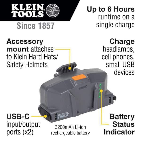 Modular Battery for Cat. No. 60155 Hard Hat Cooling Fan