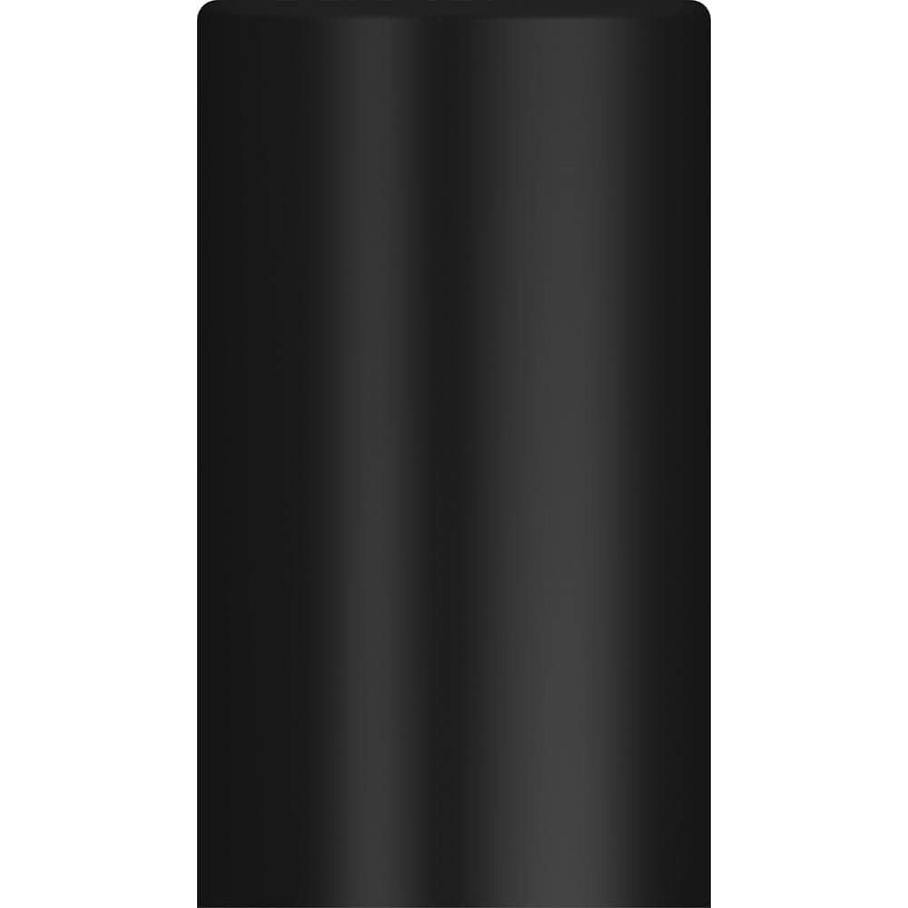 Black Aluminum Modern Flush Mount Light Fixture