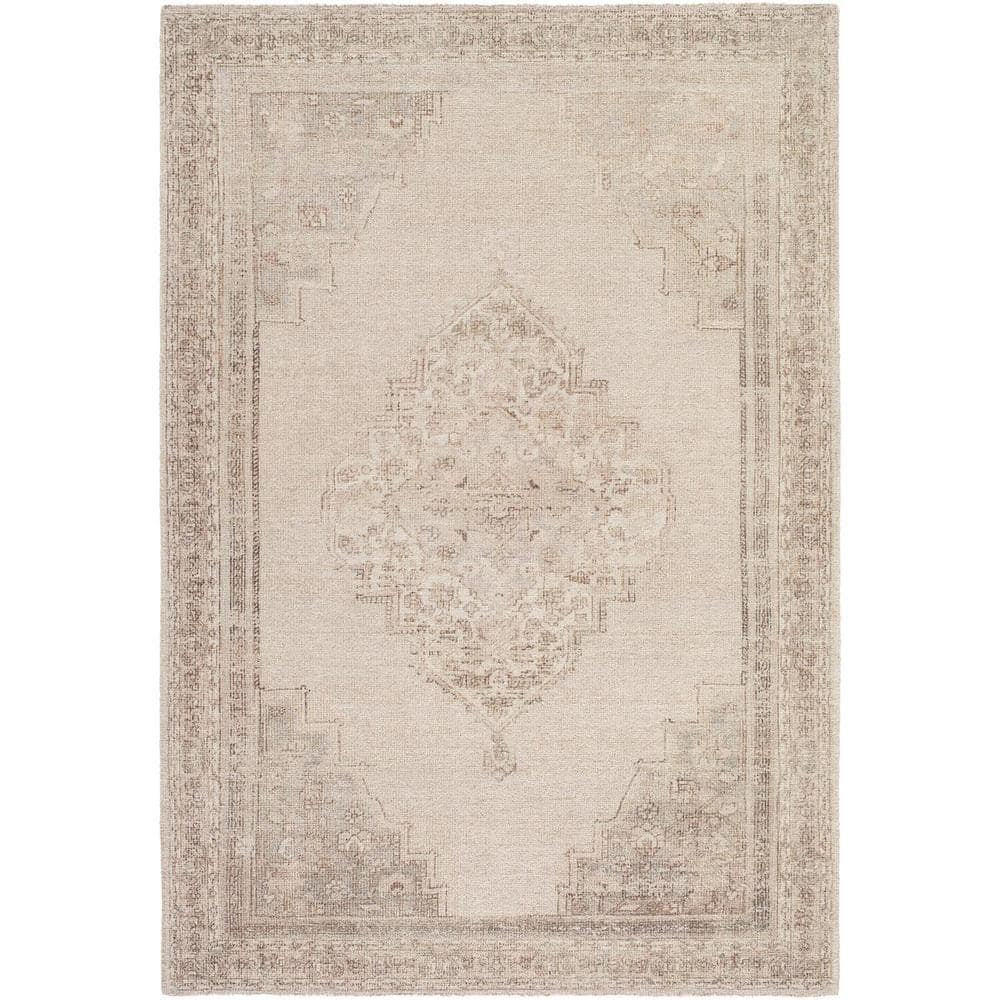 Galey Alix Luciana III Beige 5 ft. x 7 ft. 6 in. Traditional Medallion Area Rug price history on PriceWatchPro