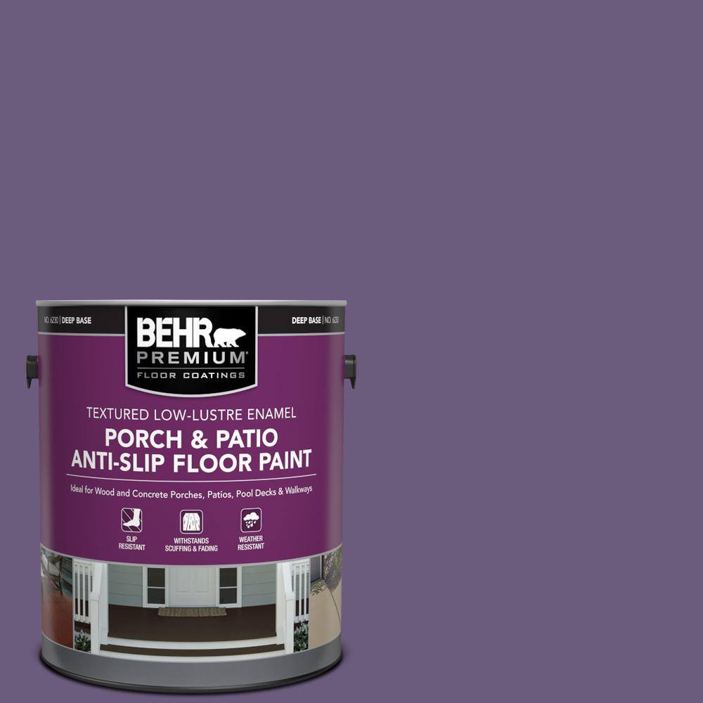 1 gal. #M560-6 Napa Winery Textured Low-Lustre Enamel Interior/Exterior Porch and Patio Anti-Slip Floor Paint price history on PriceWatchPro