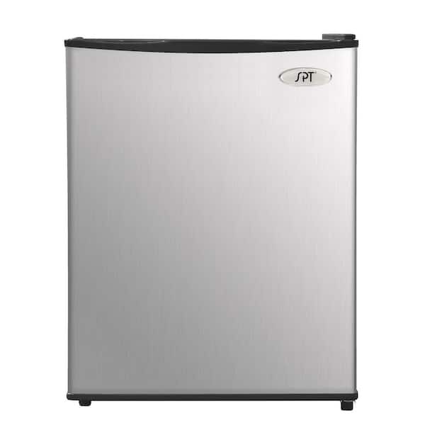 SPT 2.4 cu. ft. Mini Fridge in Stainless Steel