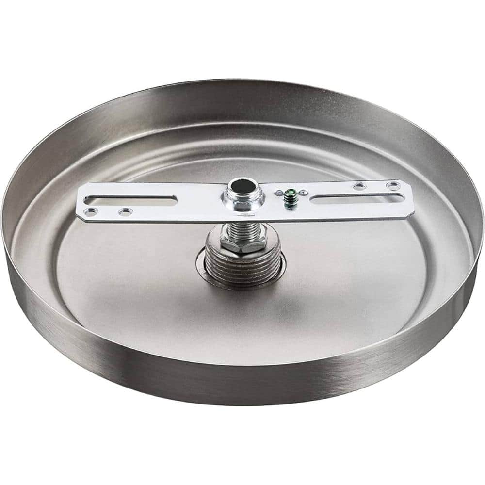 Brushed Nickel 5.5" Diameter Chandelier Fixture Canopy Kit