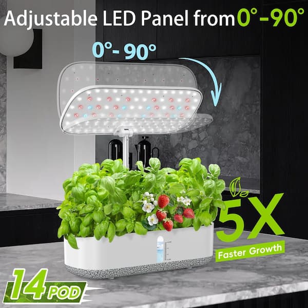 311 – Hydroponic Enlarged To Show Detail Amazon.com : Sjzx Hydroponics Growing System Kit with LED