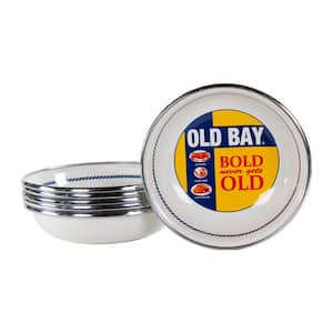 Old Bay 4 oz. Enameled Steel Round Tasting Bowl Set of 6