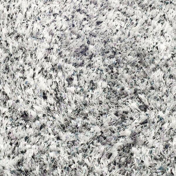 Safavieh Malibu Shag Collection MLS431S Handmade Solid 1.4-inch Thick Runner Silver 2'3 x 11' Safavieh Malibu Shag Collection MLS431S Handmade Solid 1.4-inch Thick Runner Silver 2'3 x 11'