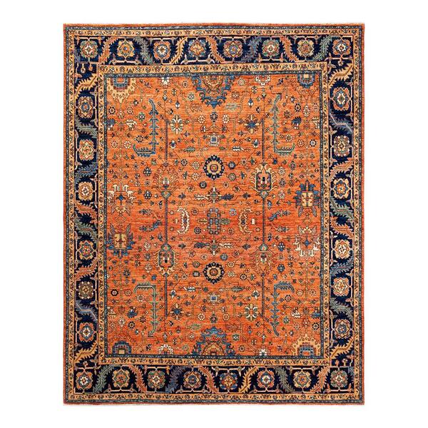 Solo Rugs Serapi One-of-a-Kind Traditional Rust 8 ft. x 10 ft. 2 in. Area Rug