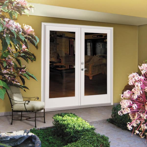 MP Doors 60 in. x 80 in. Fiberglass Smooth White Right-Hand