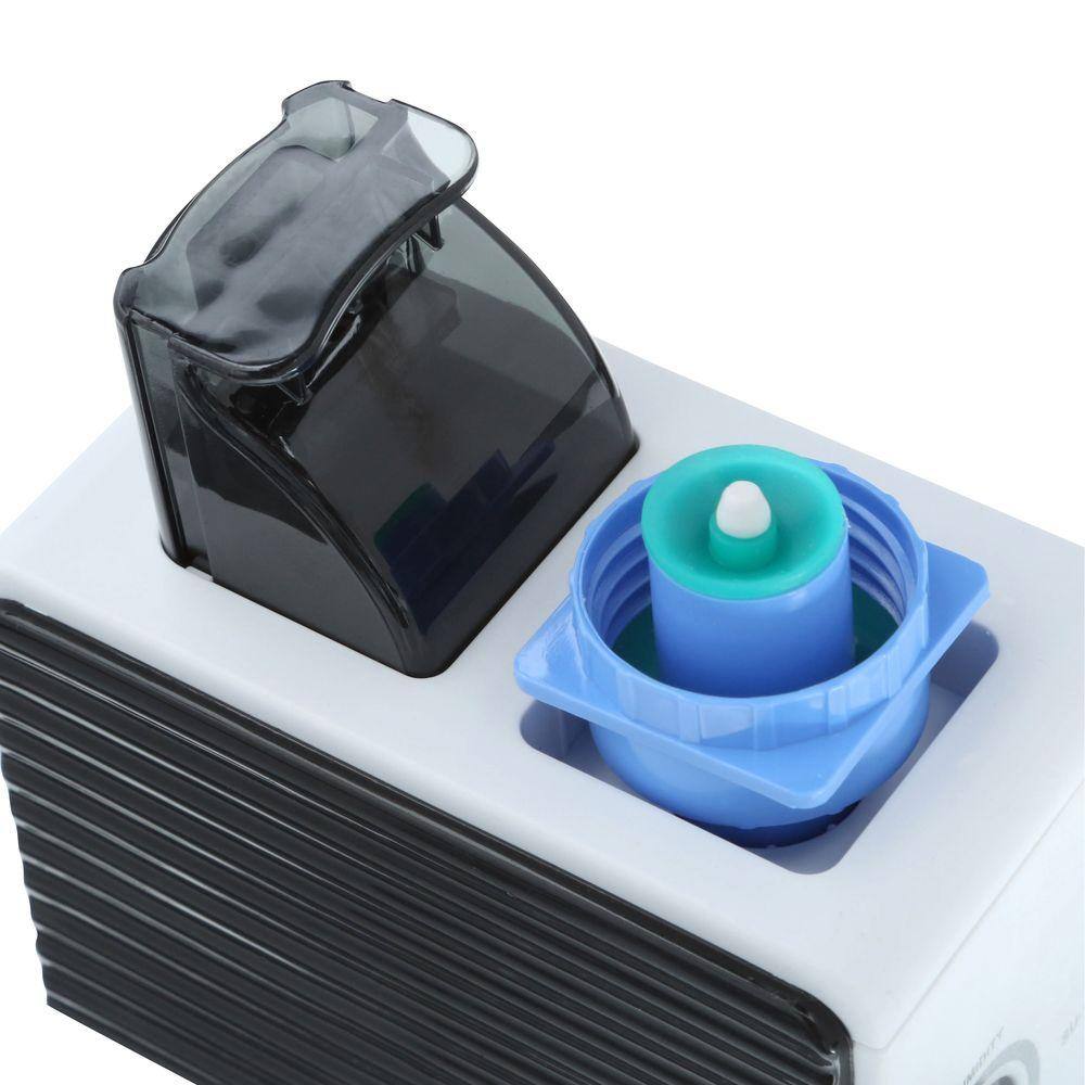 Compact Black and White Ultrasonic Personal Humidifier