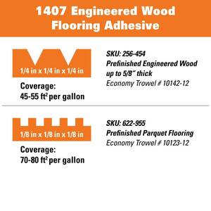 1407 4 Gal. Engineered Wood Flooring Adhesive