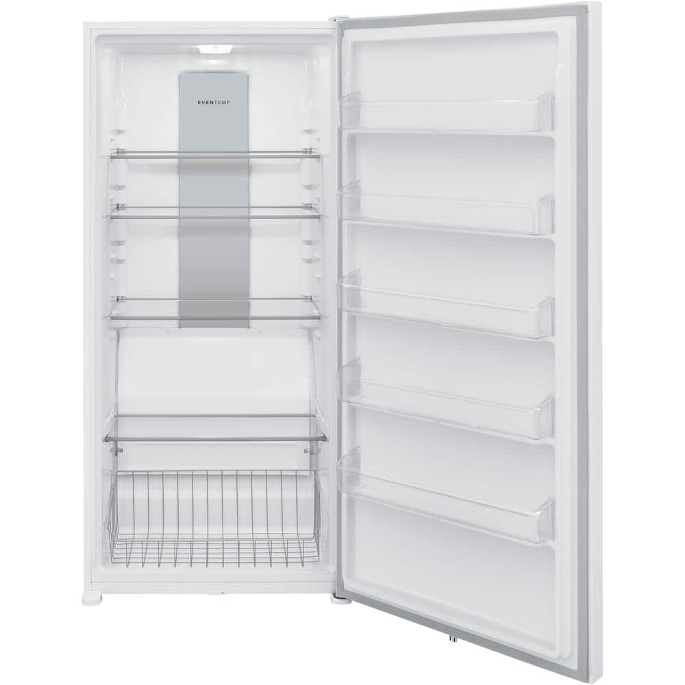 White 20 Cu. Ft. Smart Energy Star Upright Refrigerator