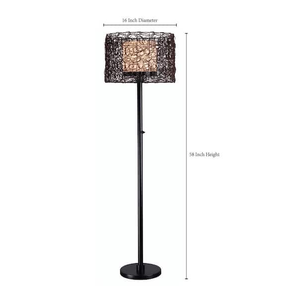 In Bronze Outdoor Floor Lamp 32220brz, Outdoor Floor Lamps Home Depot