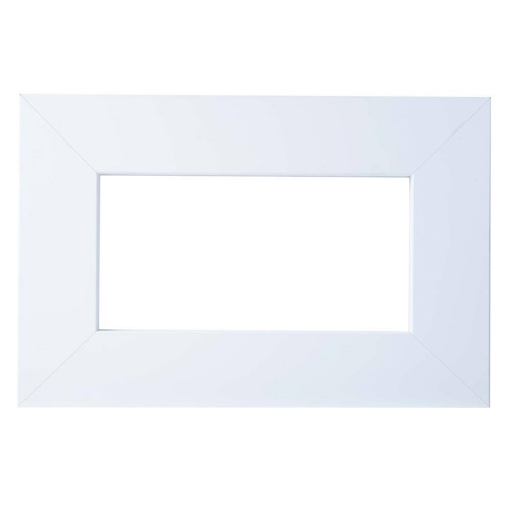 Gallery 60 in. W x 36 in. H DIY Mirror Frames Kit in White price history on PriceWatchPro