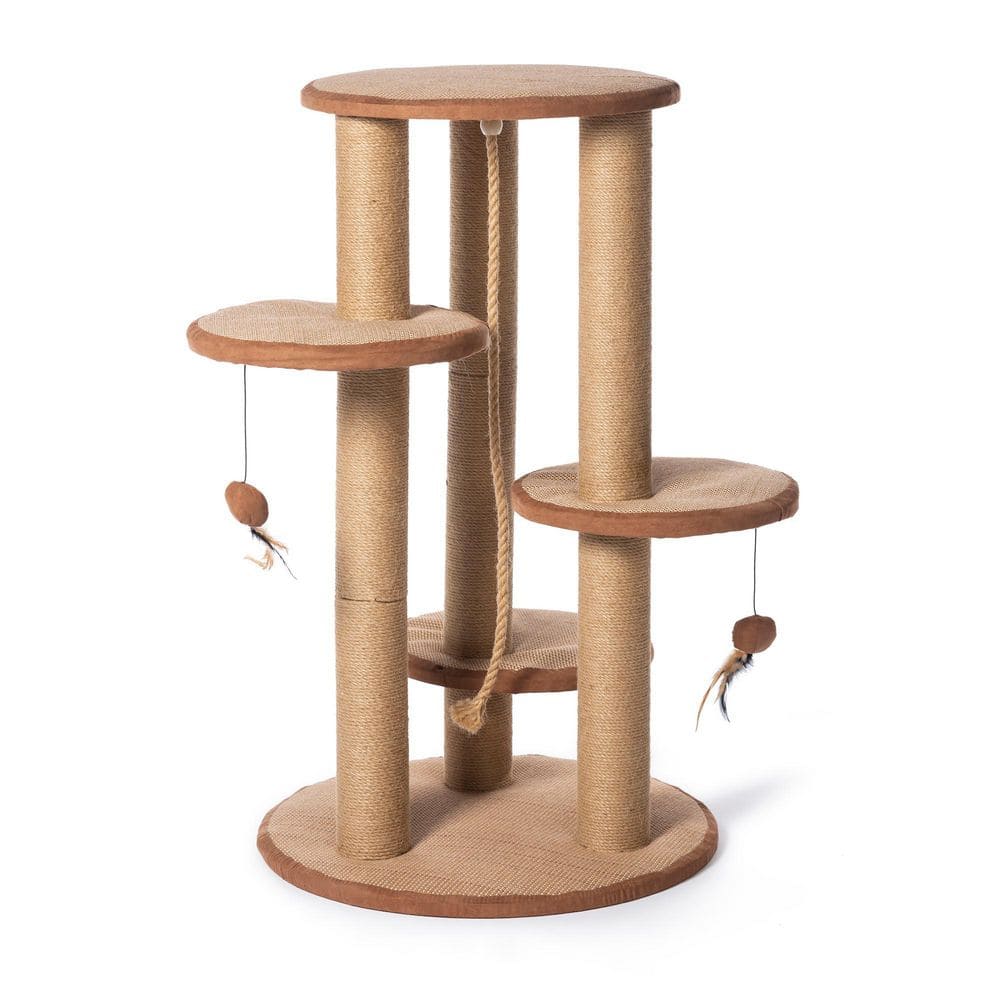 Kitty Power Paws 37 in. H Multi-Tier Wood Cat Scratch Posts price history on PriceWatchPro