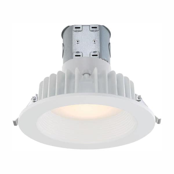 EnviroLite Easy Up 6 in. White Integrated LED Recessed Kit