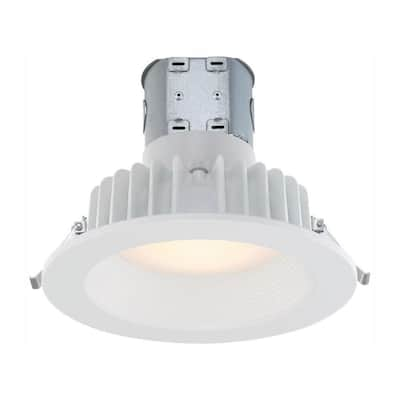 Easy Up 6 in. White Integrated LED Recessed Kit