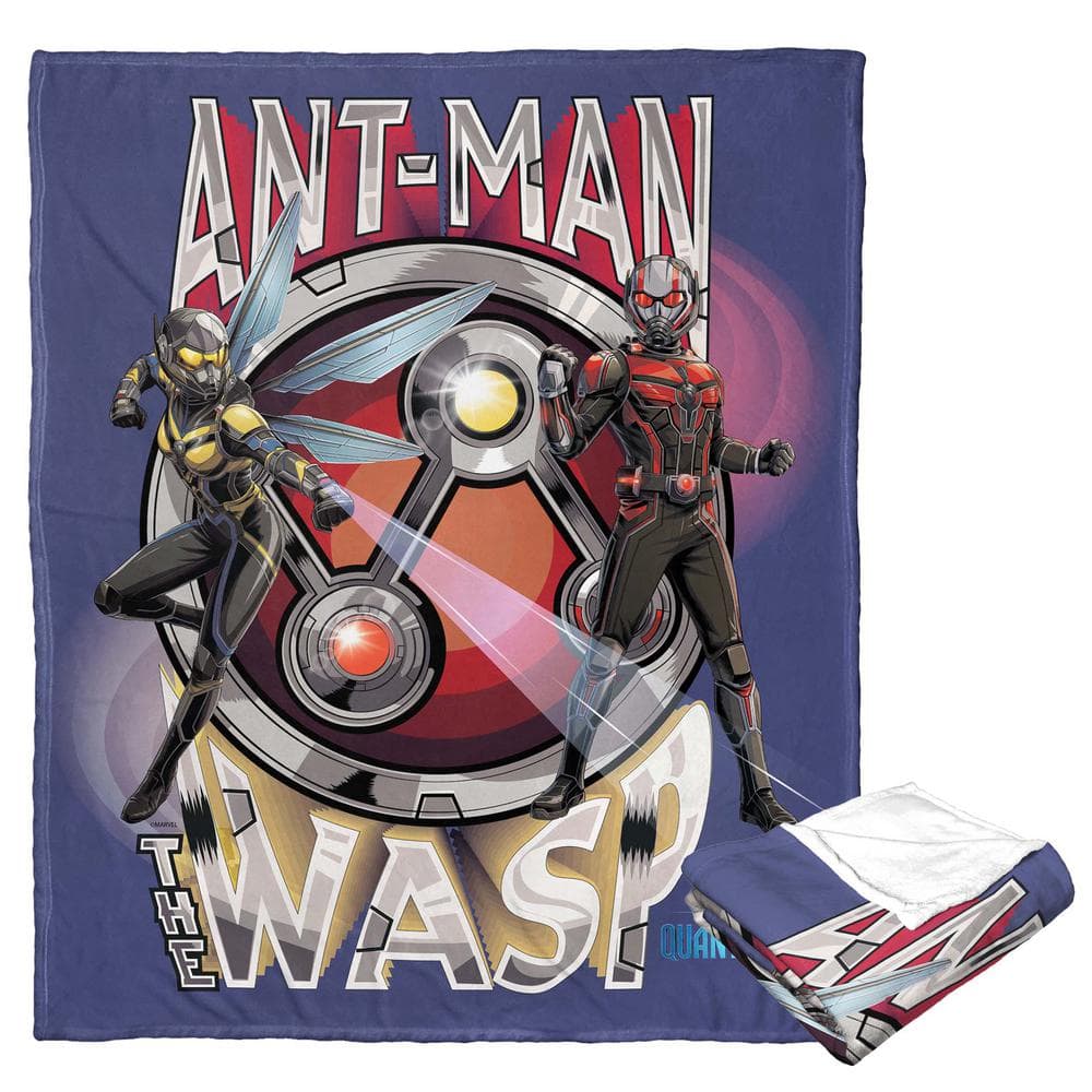 THE NORTHWEST GROUP Marvel Ant Man Quantumania Together Again Silk Touch Throw