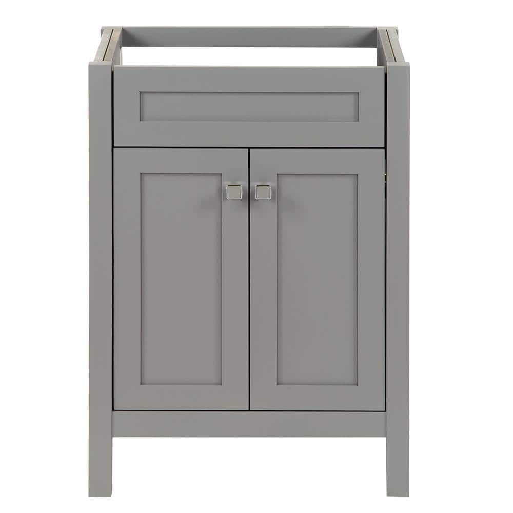 Maywell 24 in. W x 19 in. D x 34 in. H Bath Vanity Cabinet without Top in Sterling Gray price history on PriceWatchPro