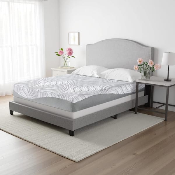 Meny California King Ultra Plush Body Support Memory Foam 10 in. Mattress