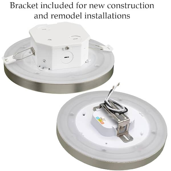 https://images.thdstatic.com/productImages/c16ef1ed-8b49-4055-9a95-cb31db918300/svn/brushed-nickel-eti-flush-mount-ceiling-lights-56568116-4pk-40_600.jpg