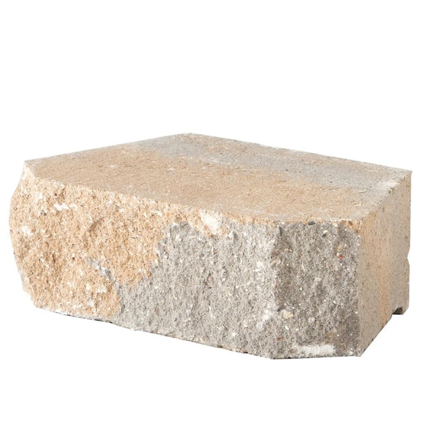 4 in. H x 11.63 in. W x 6.75 in. L Trinity Blend Retaining Wall Block (144 Pieces/ 46.6 Sq. ft. / Pallet)