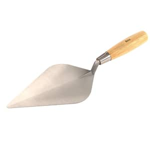 Economy 10 in. x 4-3/4 in. W London Brick Trowel - Wood Handle