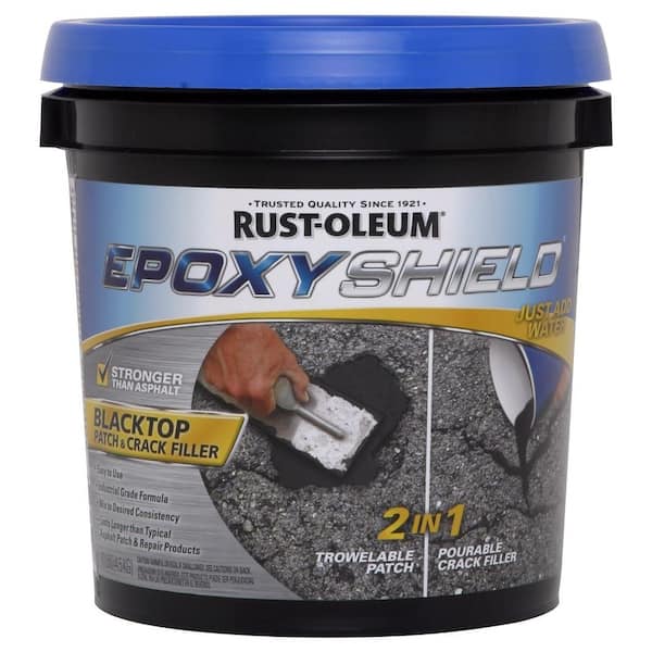 Rust-Oleum EpoxyShield 1 Gal. Blacktop Patch and Crack Filler (Case of 2)