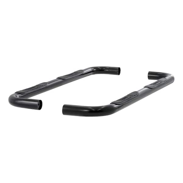 Aries 3-Inch Round Black Steel Nerf Bars, No-Drill, Select Jeep Grand Cherokee