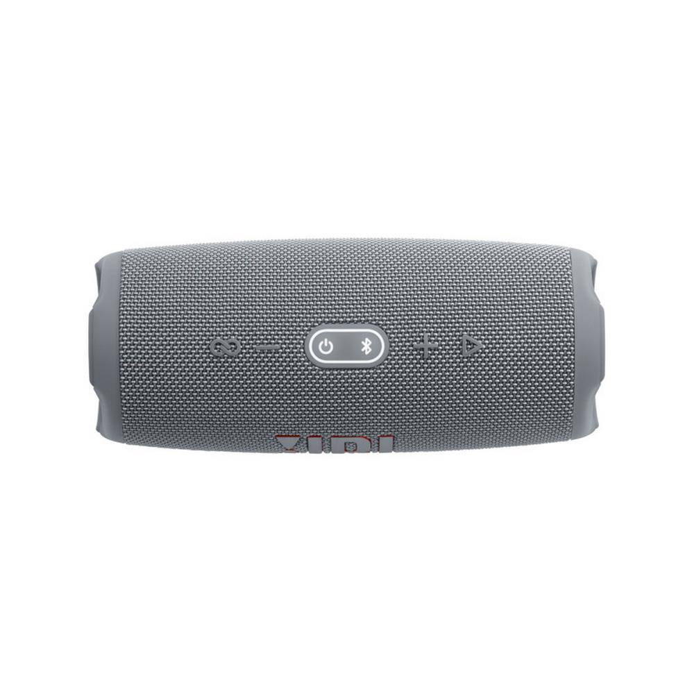 Gray Portable Waterproof Bluetooth Outdoor Speaker with Powerbank